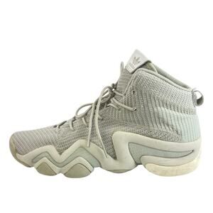 Adidas Crazy 8 ADV Men's Gray High Top Knit Athletic Running Sneakers Shoes 12